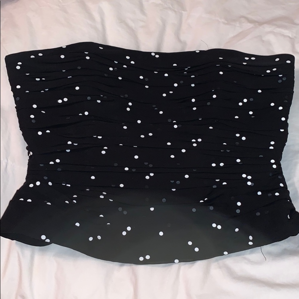 Strapless “Bustier” Top with Matching Wrap